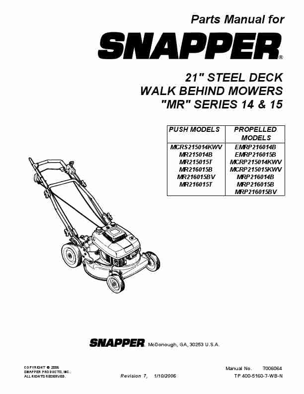 Snapper Lawn Mower MRP216014B-page_pdf